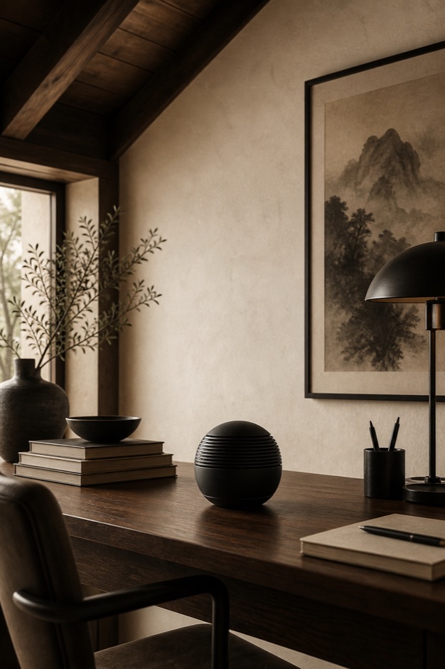 Personal Centurion on a private desk under a home roof — placed on your terms